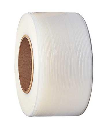 SIGNODE LB 212 Clear Strapping,Polypropylene,24,000 ft. L