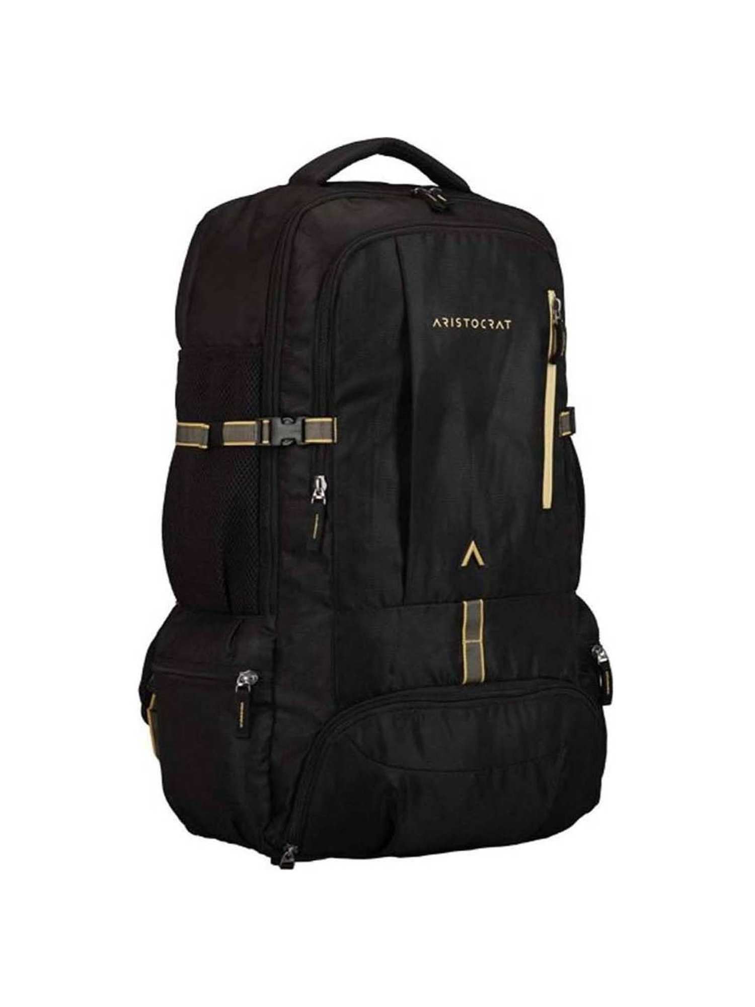 Aristocrat Hike 45 Ltrs Black Large Rucksack Backpack