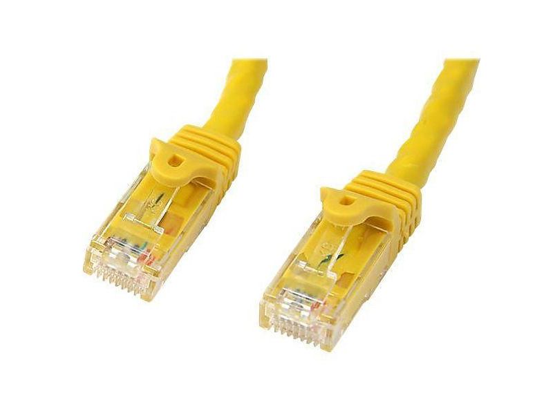StarTech N6PATCH50YL Cat6 Patch Cable with Snagless RJ45 Connectors, 50ft, YW 