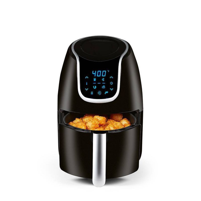 Prestige Nutrifry Black Plastic Electric Digital Touch Airfryer 4.5L