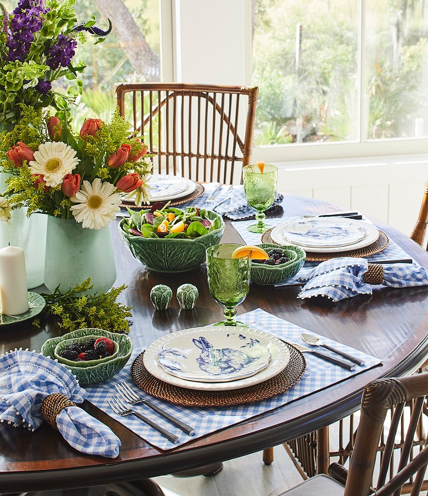 Southern Living Textured 20-Piece Stainless Steel Flatware Set