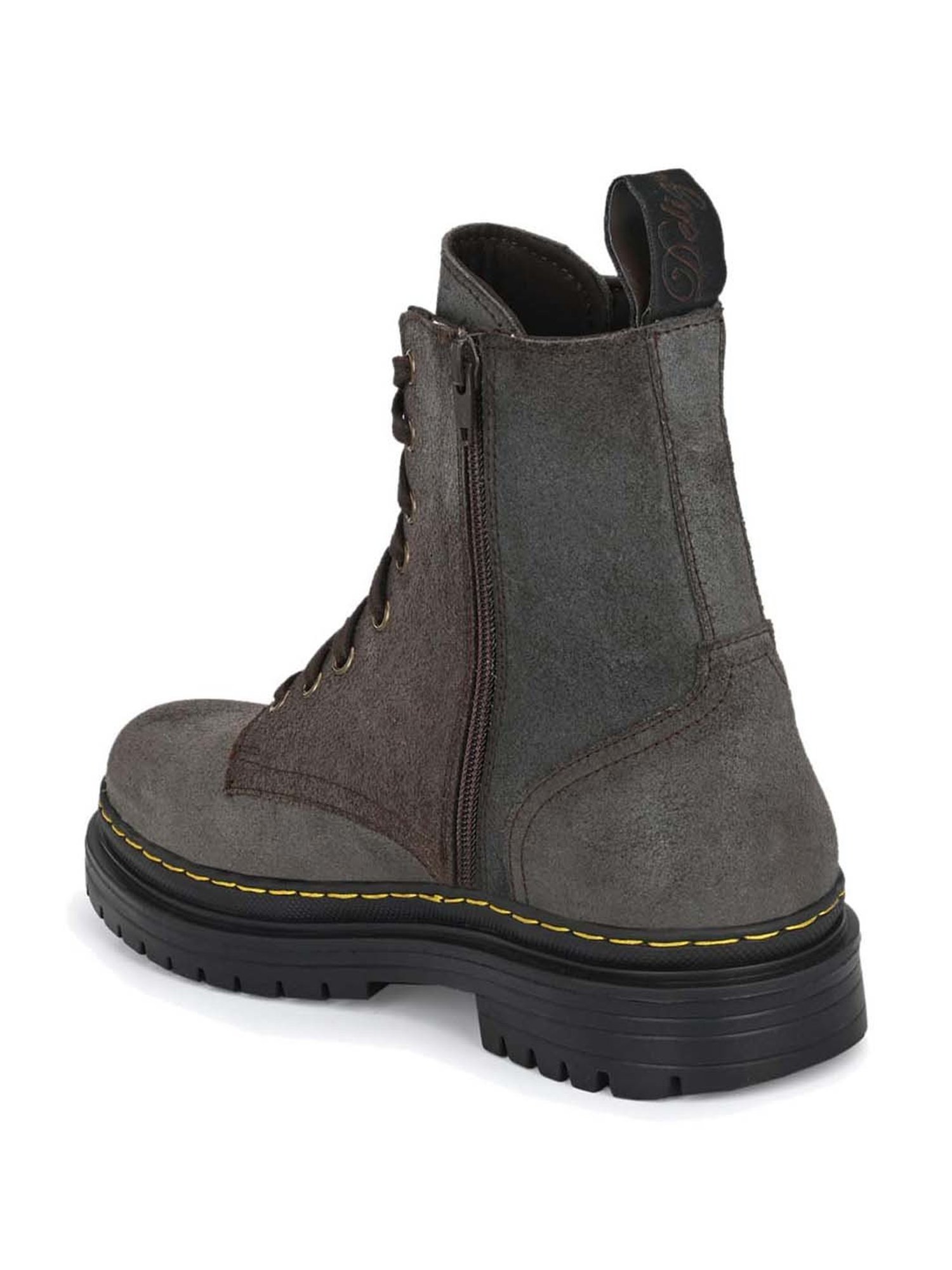 Delize Men's Brown Derby Boots