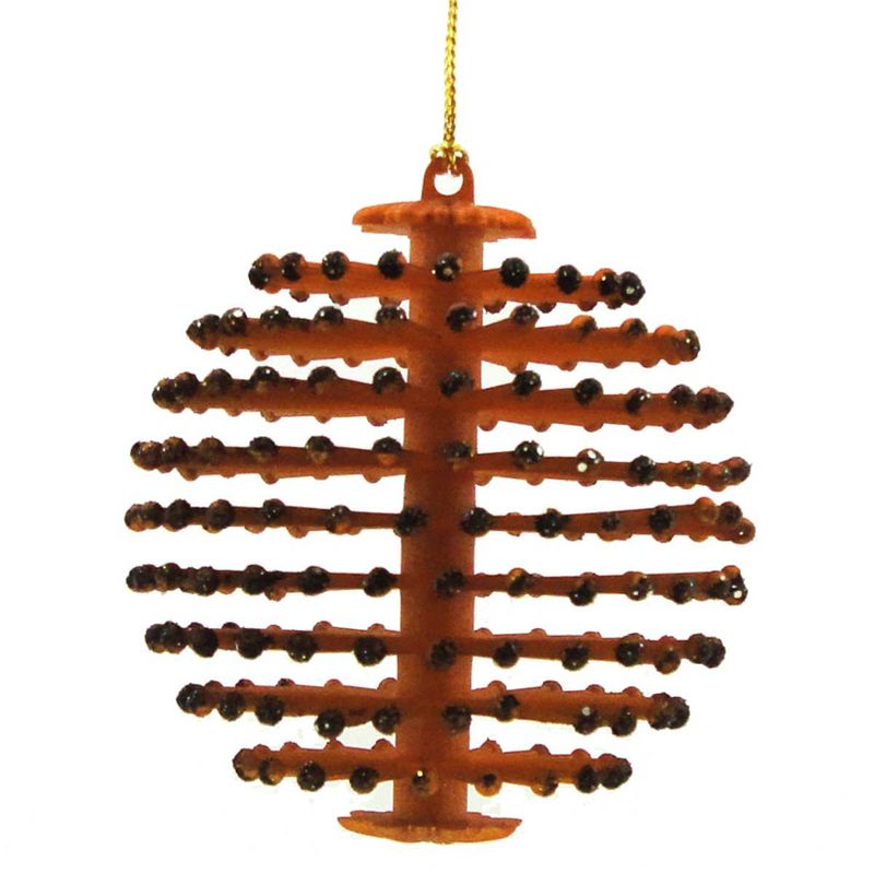 Halloween 3.0" Halloween Spiny Ornament Orange  -  Tree Ornaments