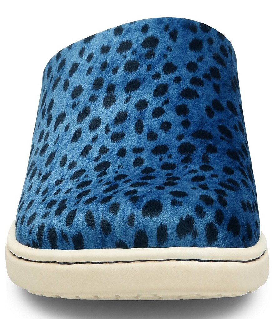 Born Zen Cheetah Print Fabric Mule Slides