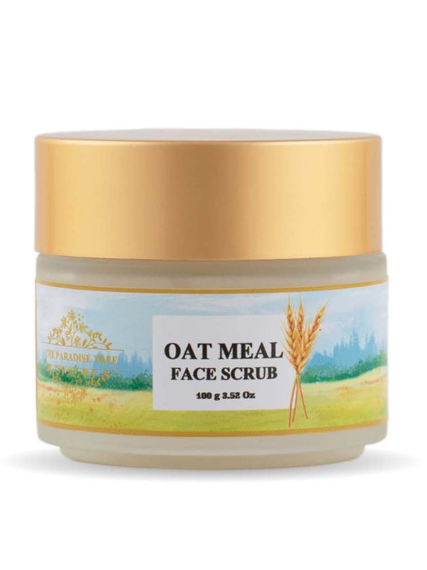 The Paradise Tree's One of a Kind Oatmeal Micro Peel Face Scrub - 100 gm