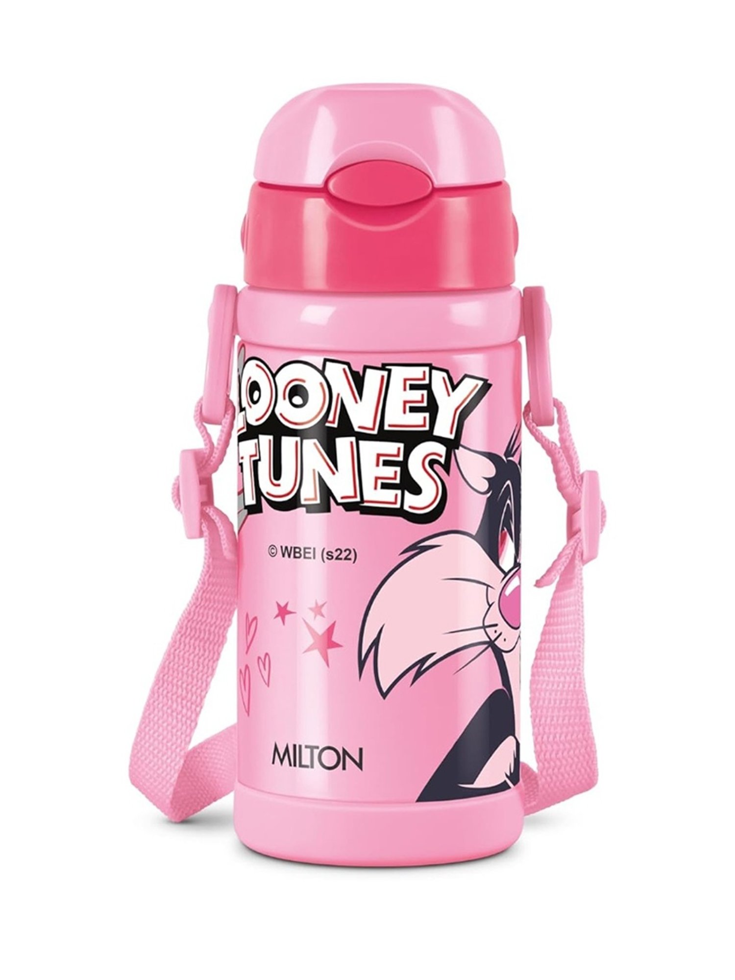 Milton Elfin Silver Stainless Steel Insulated Water Bottle (160 ml) - Set of 1