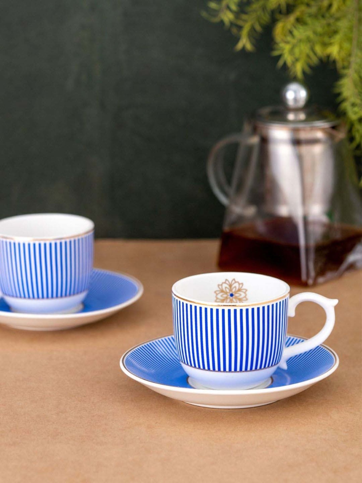 Luminarc Transparent Glass Rozana Coffee Set