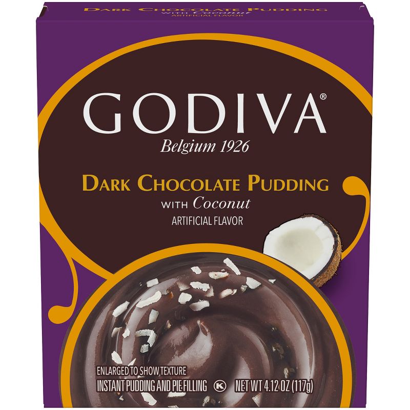 Godiva Chocolate Instant Pudding - 3.7oz