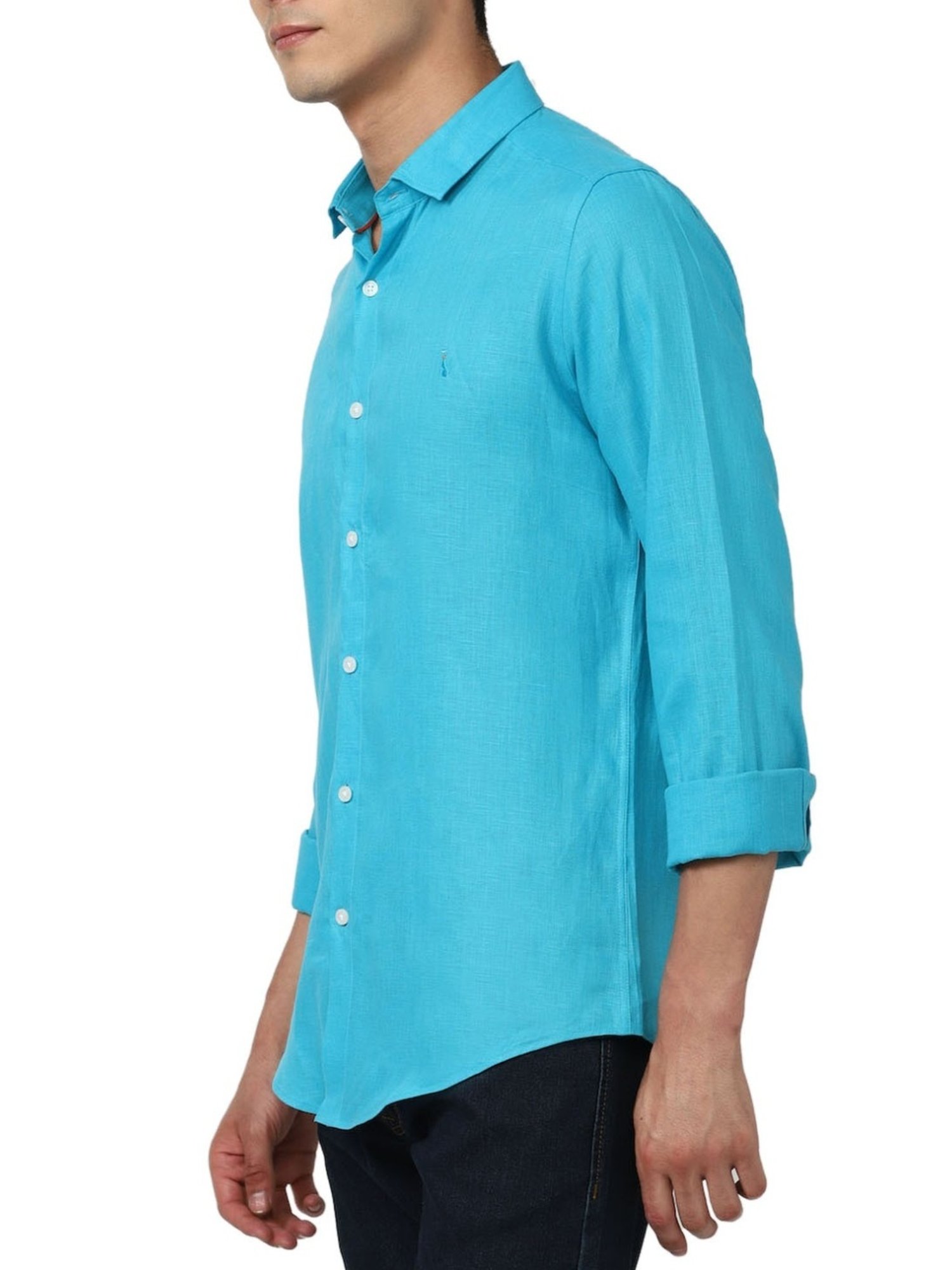 Simon Carter London Blue Slim Fit Shirt