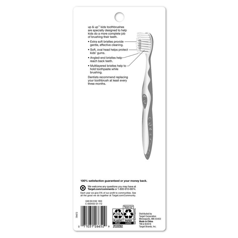 Youth Soft Toothbrushes - 4pk - up & up™