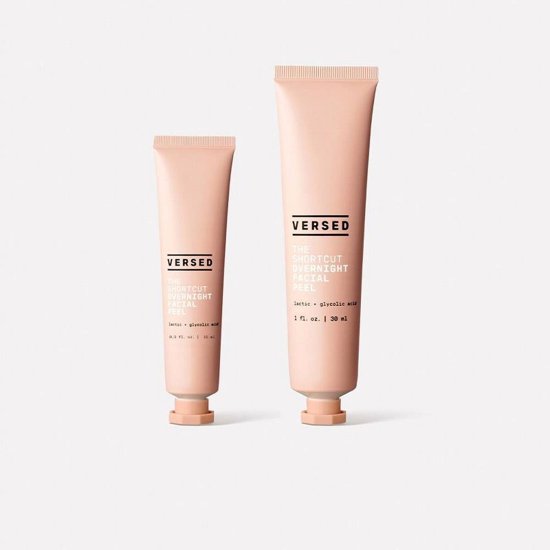 Versed The Shortcut Overnight Facial Peel Mini - 0.5 fl oz