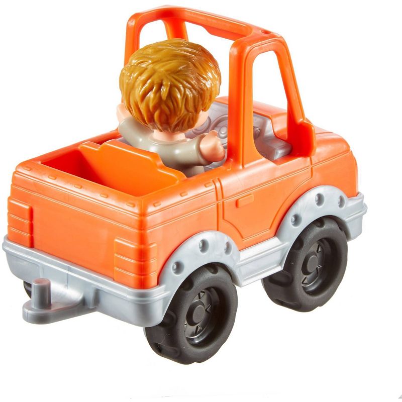 Fisher-Price Little People Help a Friend Pick Up Truck - Orange