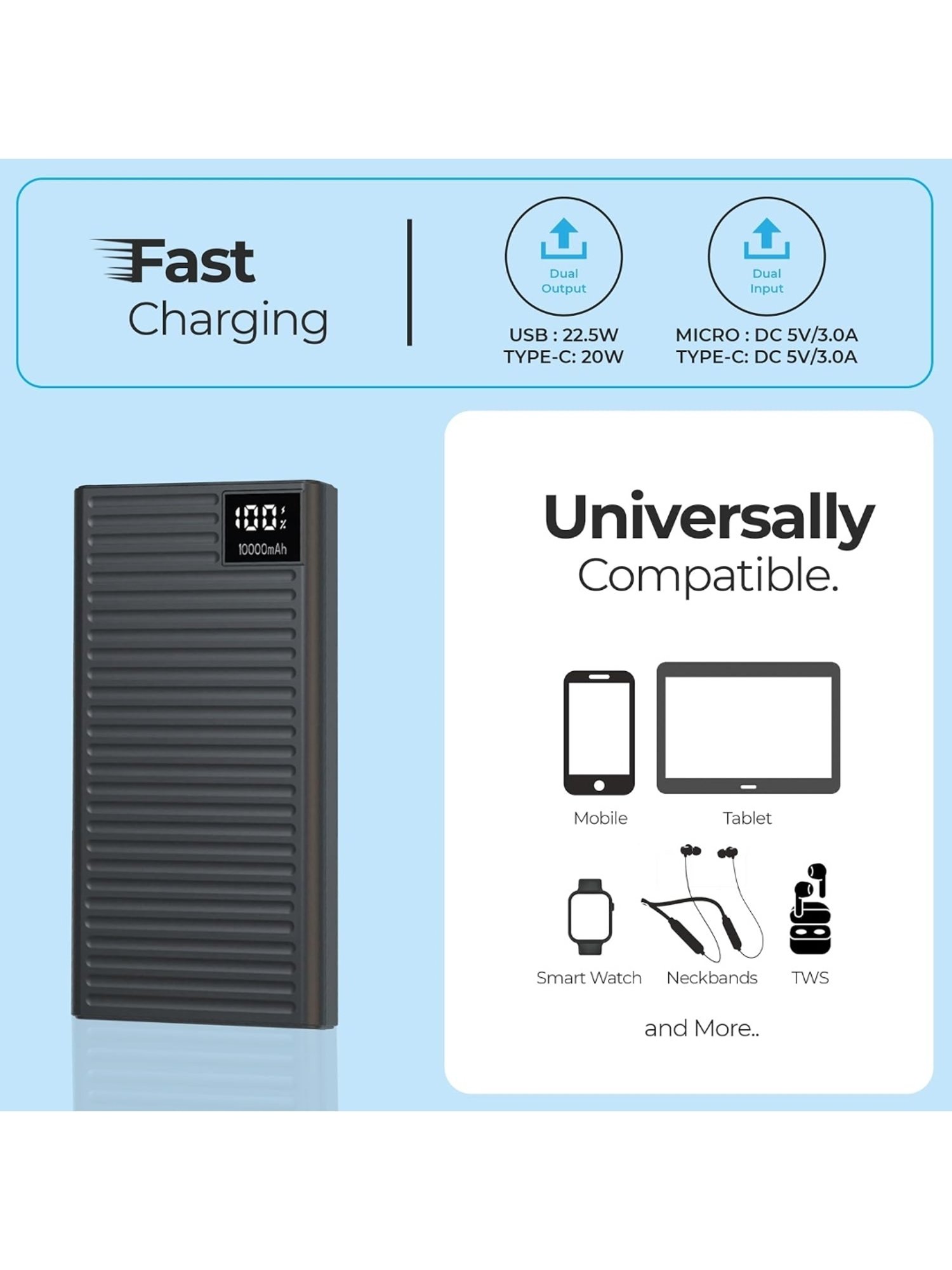 3 USB RAPID Battery Home Wall AC Charger 1.5A for  iPhone SE 6 6S 7 7S Plus