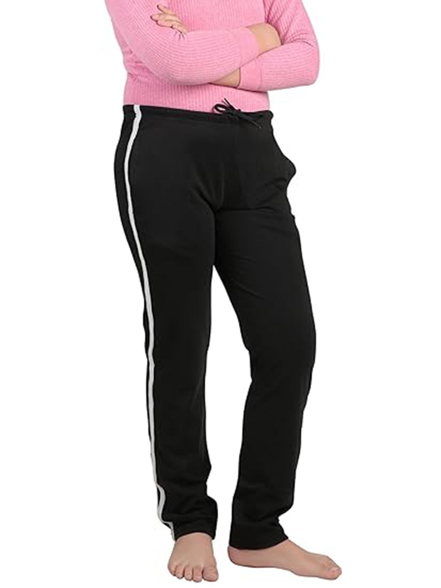 Bodycare Boys Black Solid Trackpants