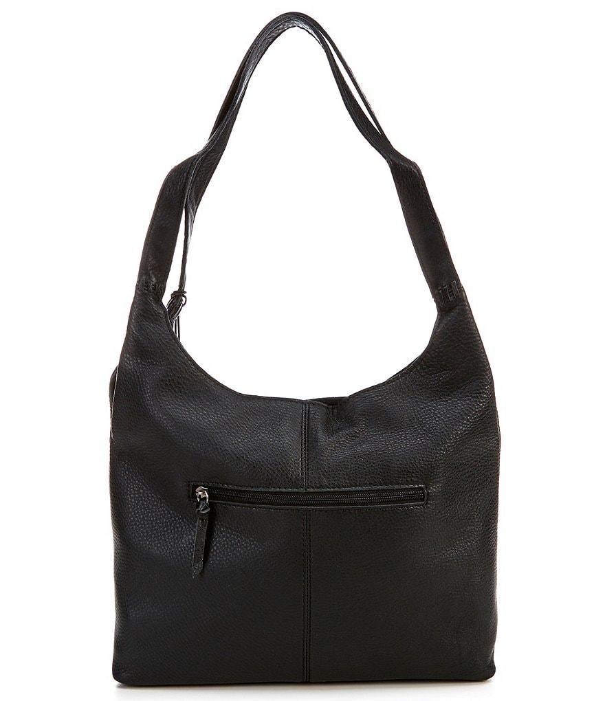 The Sak Huntley Leather Magnetic Snap Hobo Bag
