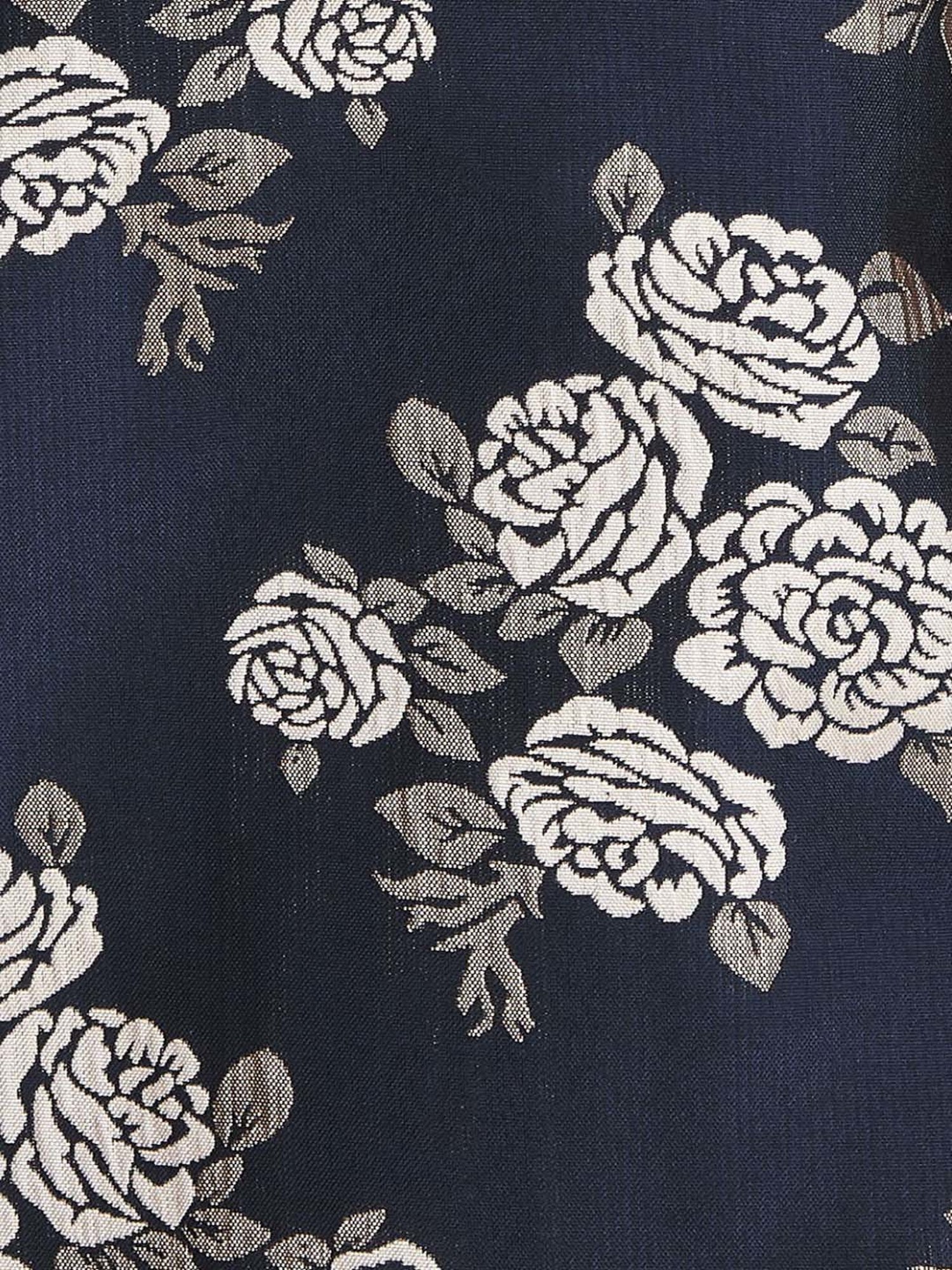 Pantaloons Junior Kids Navy Floral Print Dress