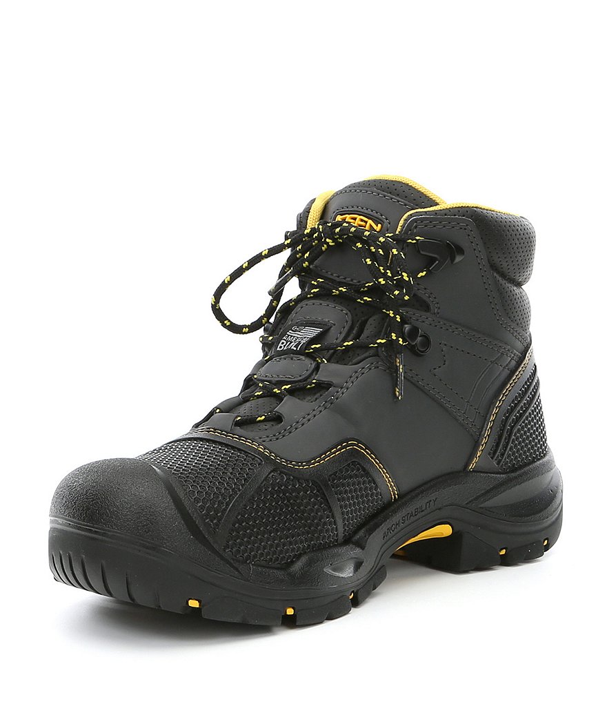 KEEN Men's Utility Logandale Waterproof Steel Toe Work Boots