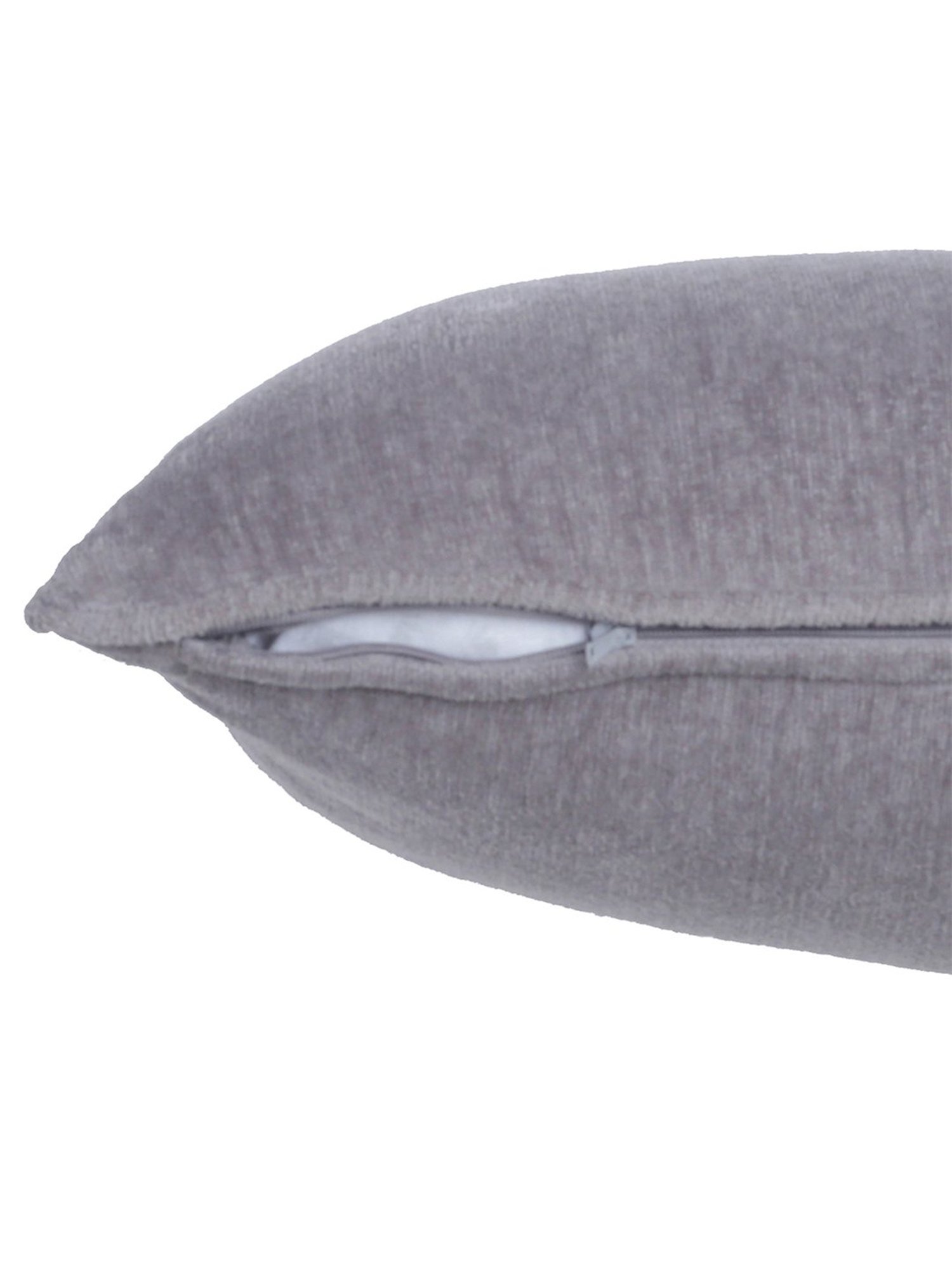 Maspar Colorart Jessica Solid Grey 110 TC Cotton Cushion Cover