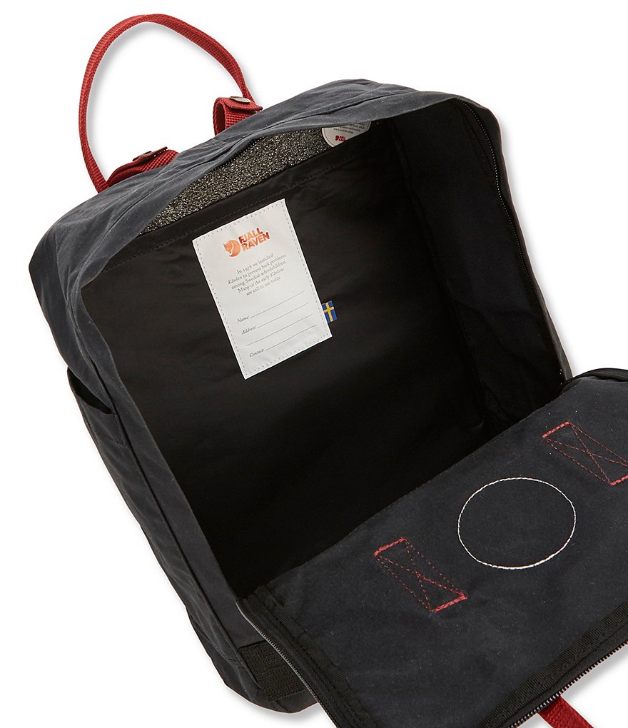 Fjallraven Kanken Colorblock Handles Water-Resistant Backpack