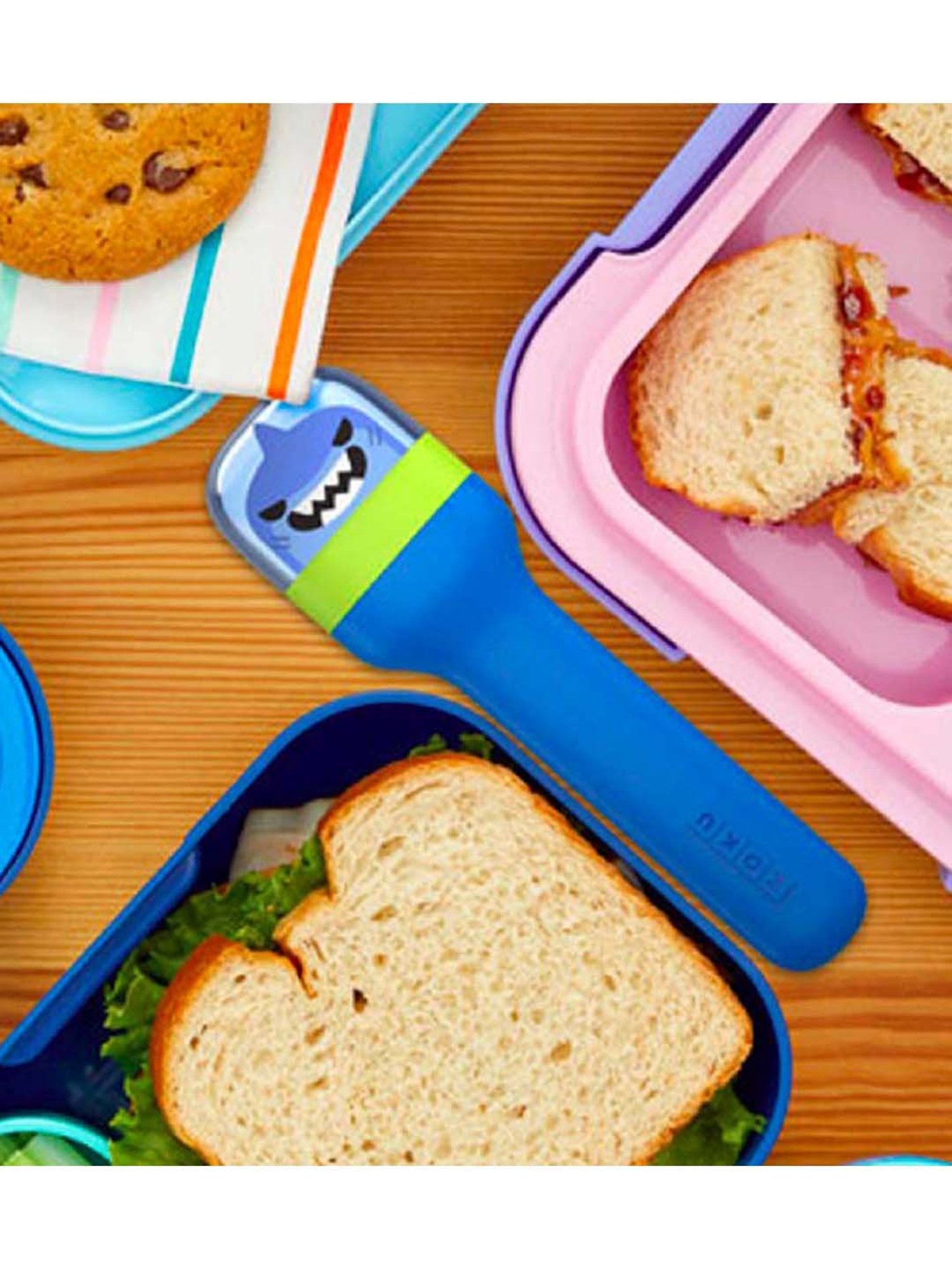 Zoku Green Stainless Steel Pocket Utensils - Set of 3