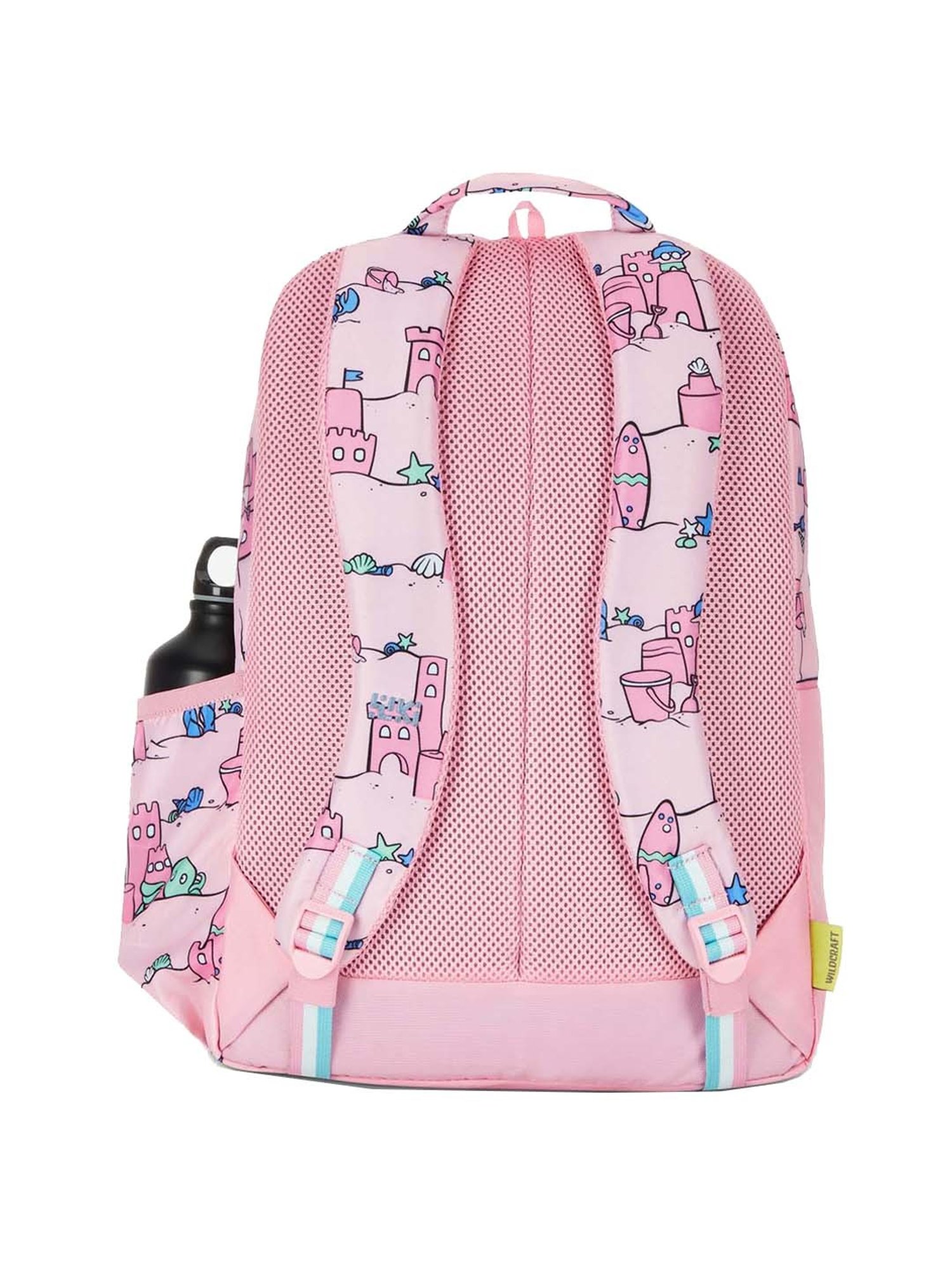 Wiki 24 Ltrs Pink Medium Backpack