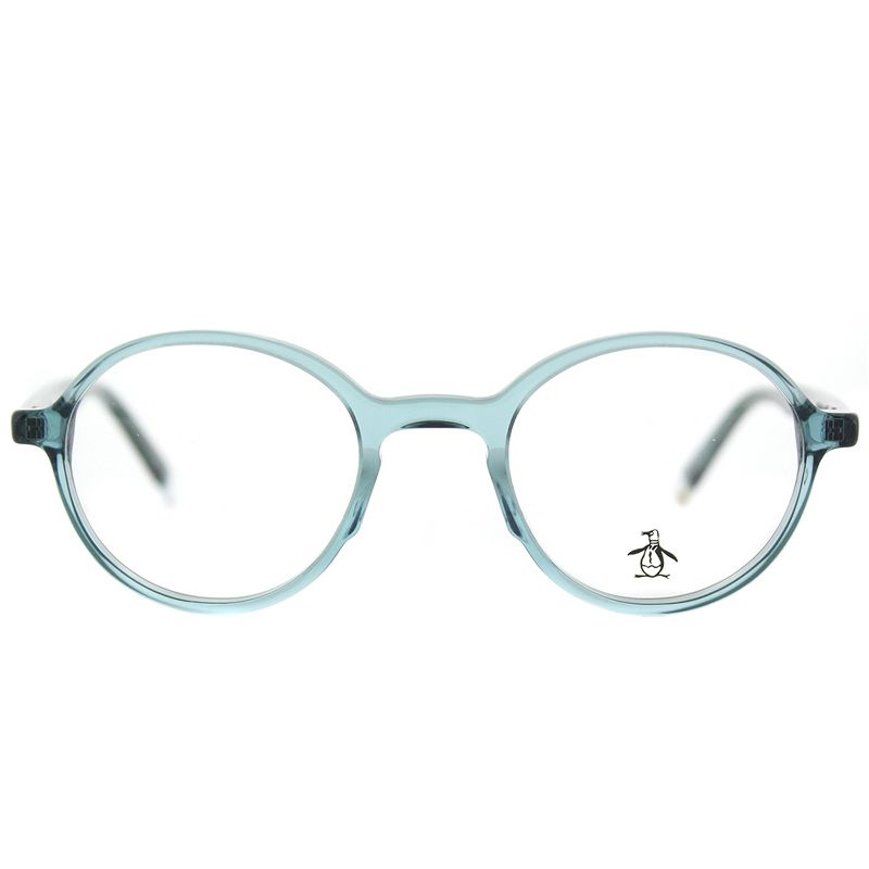 Original Penguin The Mungarutal DN Unisex Round Eyeglasses Faded Denim 45mm