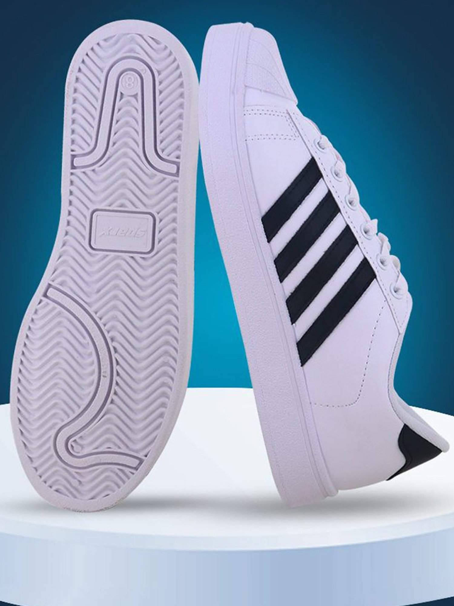 Sparx Men's White Casual Sneakers