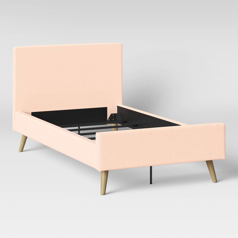 Twin Upholstered Bed Pink - Pillowfort™