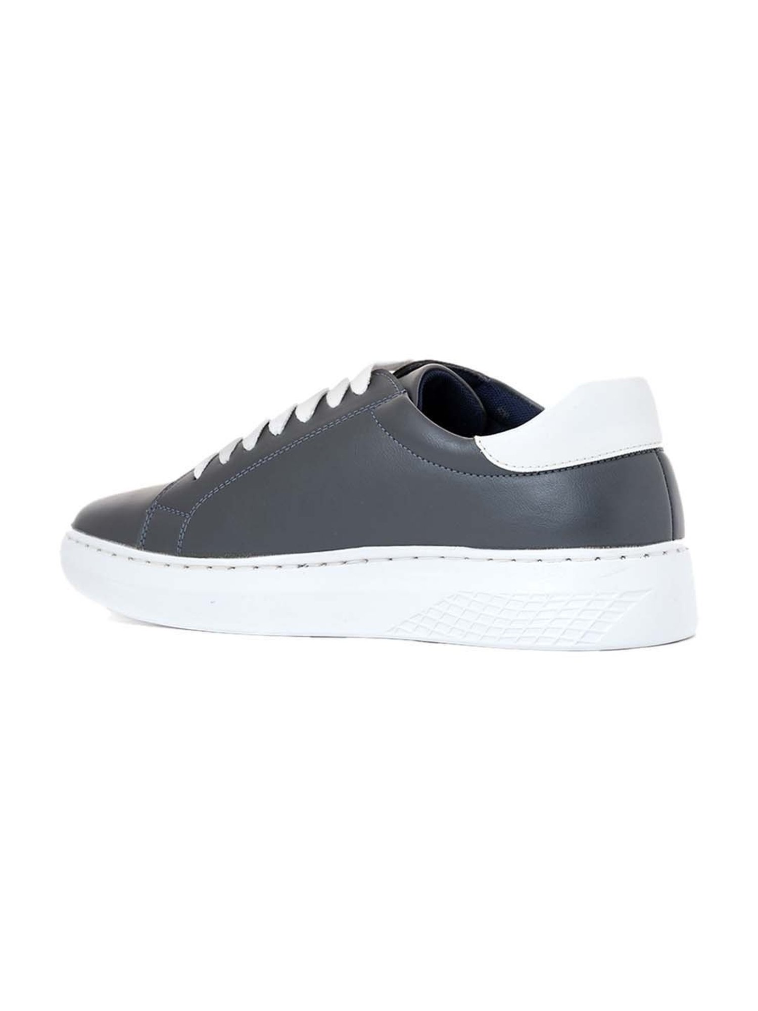 Khadim Men's Grey Casual Sneakers