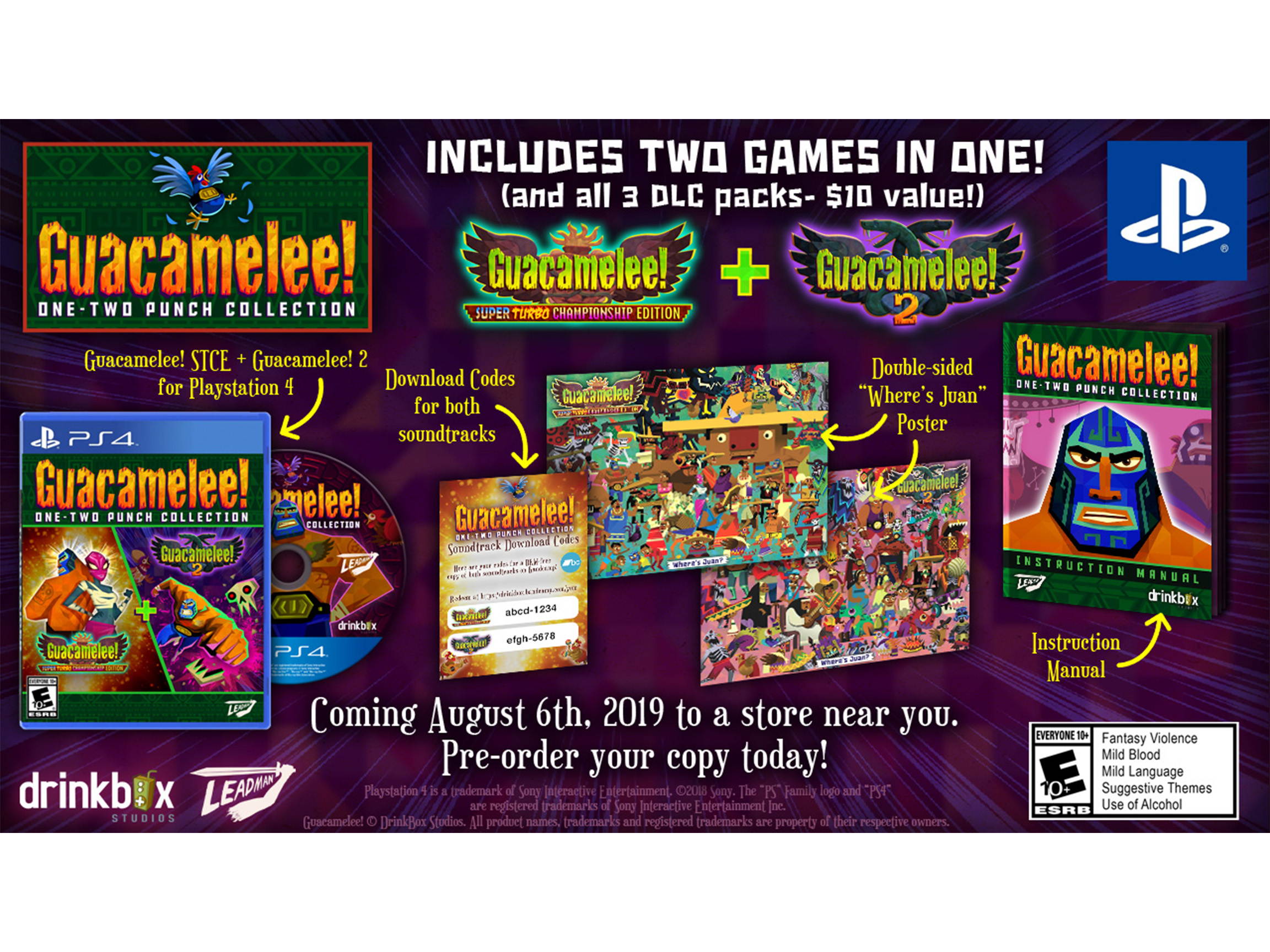 The Guacamelee! One-Two Punch Collection - PlayStation 4