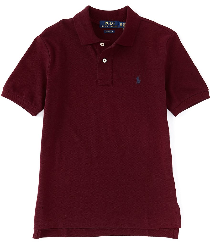 Nautica Big Boys 8-20 Short-Sleeve Vertical Logo Polo
