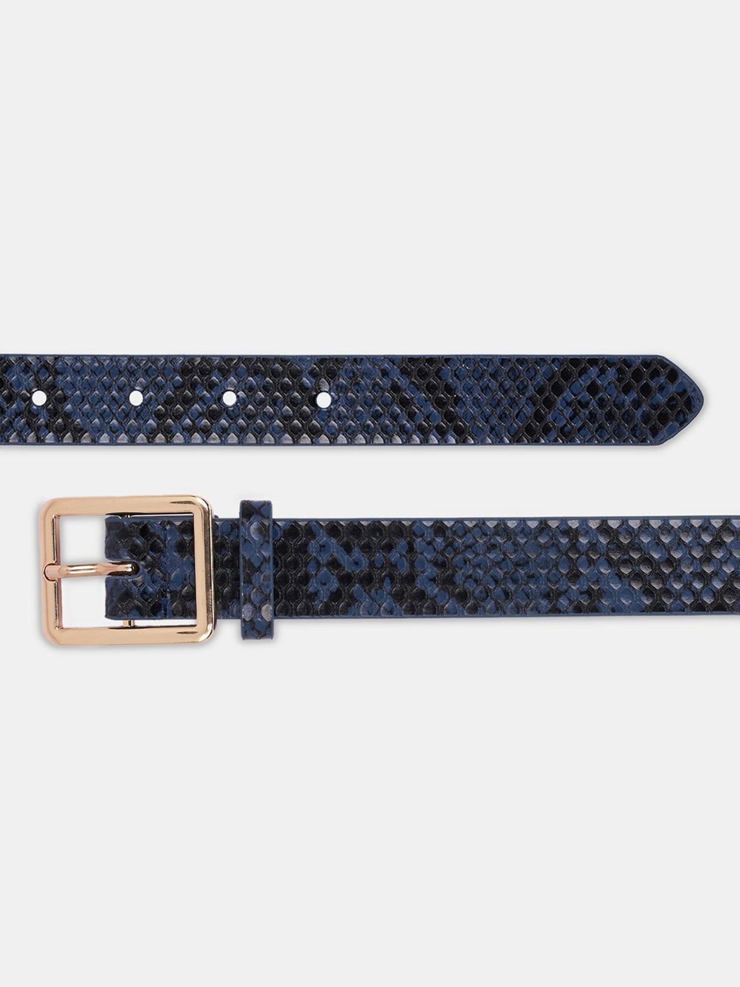 Hidesign Mariko Brown Solid Leather Narrow Belt