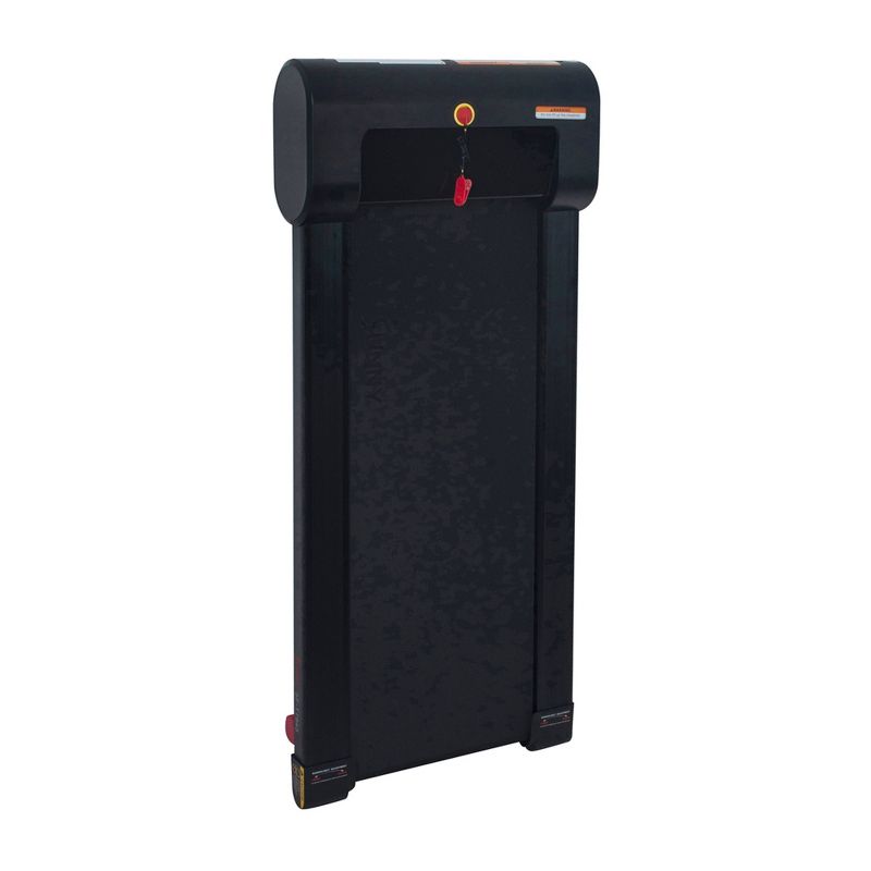 Sunny Health & Fitness Walkstation Slim Flat Treadmill for Under Desk