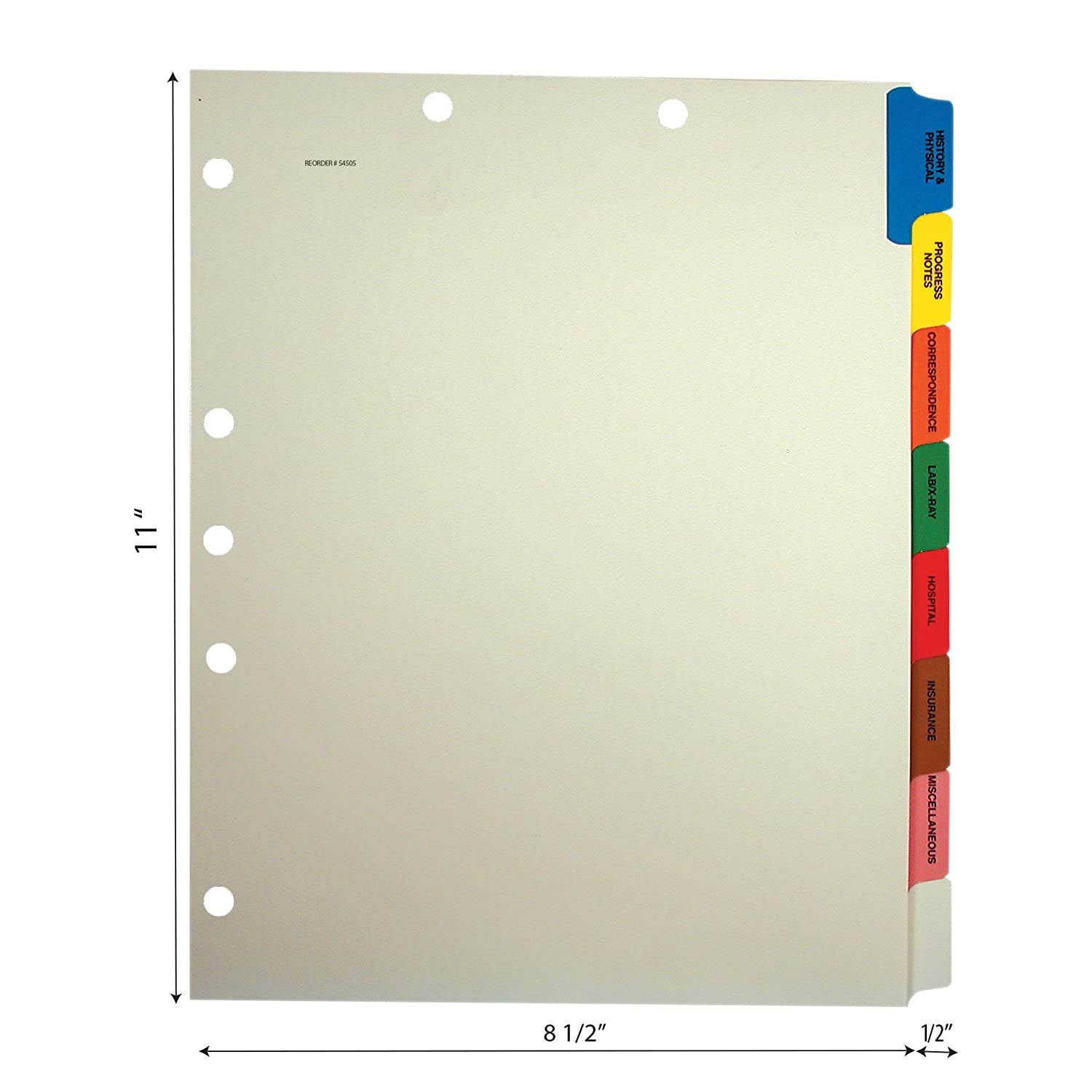 Tabbies A-Z Tabs Index Card Guides, (TAB54505)