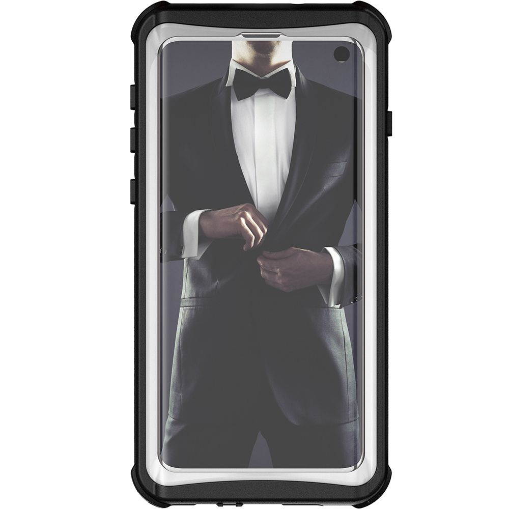 Ghostek Nautical Galaxy S10e Waterproof Case with Screen Protector Super Heavy Duty Protection Rugged Shockproof Full Body Underwater Watertight Seal Cover for 2019 Galaxy S10e (5.8 Inch) - (Black)