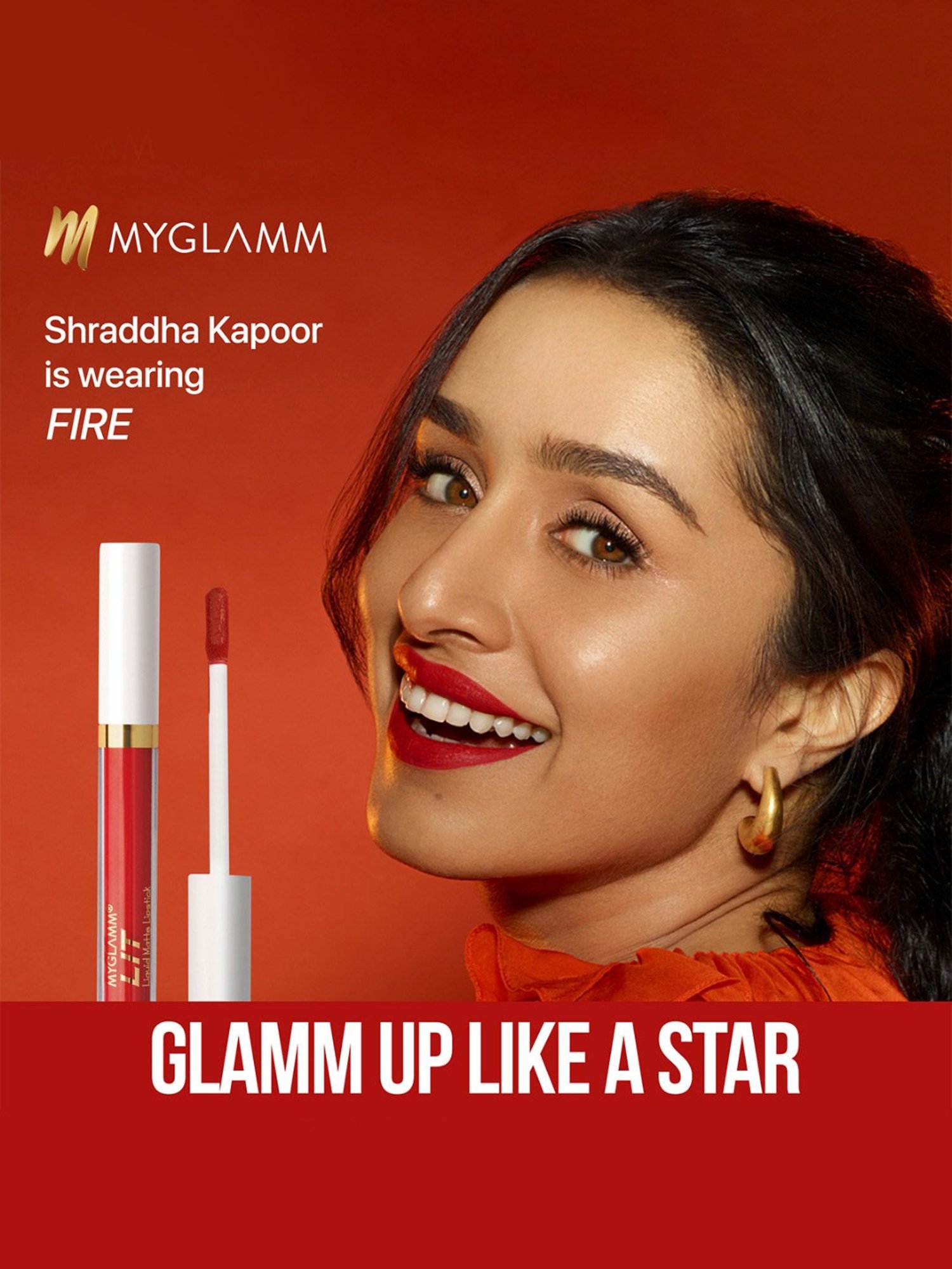 MyGlamm LIT Matte Liquid Lipstick OTP - 1.6 ml