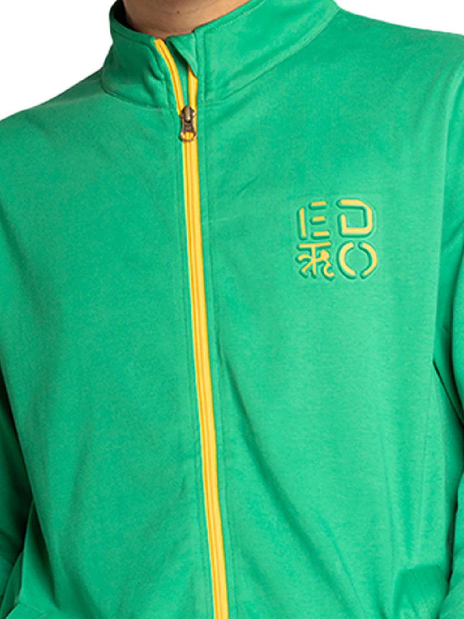 EDRIO Green Regular Fit Tracksuit