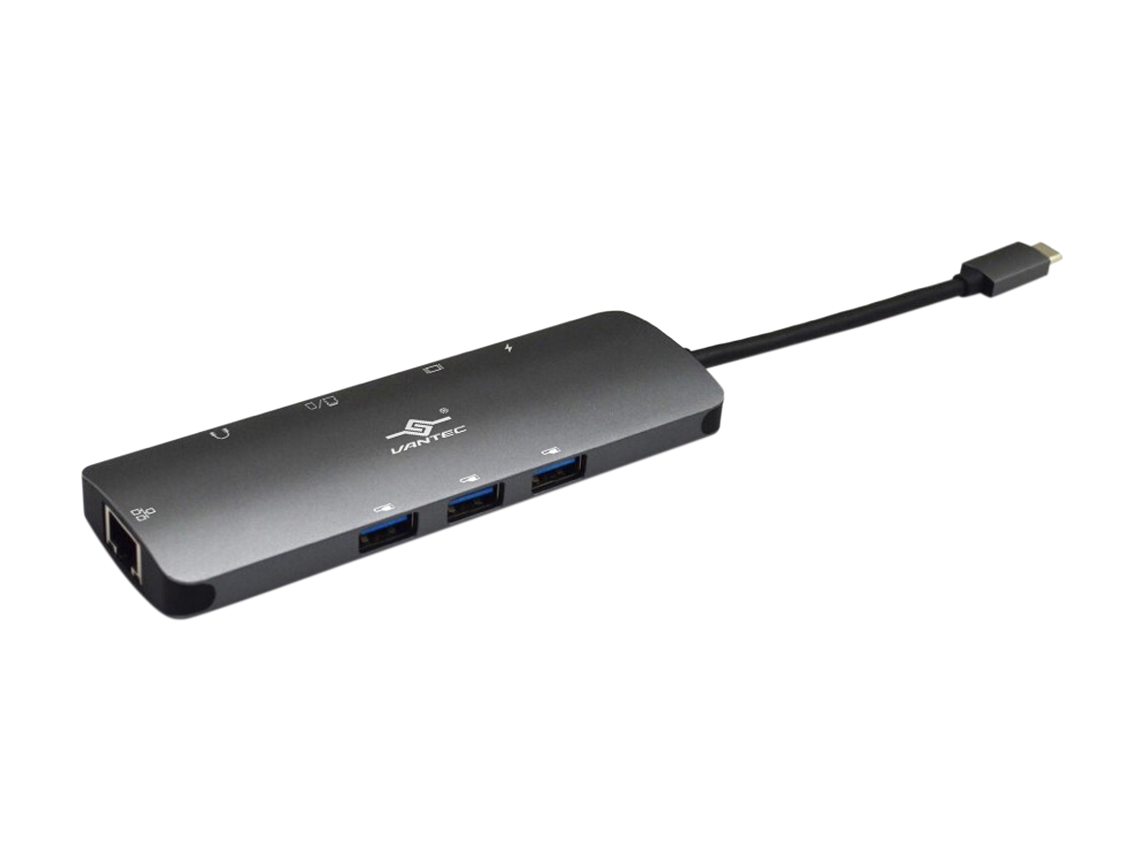 VANTEC CB-CU301MDSH USB-C Multi-Function Hub with Power Delivery