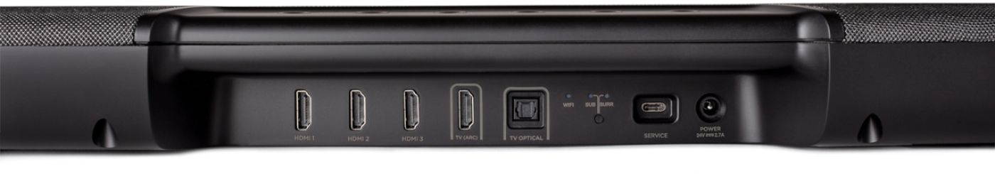 Polk Audio - MagniFi 2 Sound Bar  and  Wireless 8" Subwoofer (4.1 Channel) - 3D Audio  and  Built-in Chromecast, 4K/HD TV Compatible - Black (MAGNIFI_II)