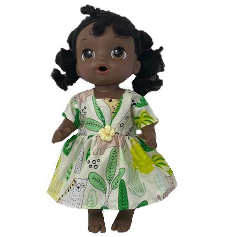 JC Toys Lil' Cutesies Twins 8.5" All Vinyl Baby Doll with Stroller