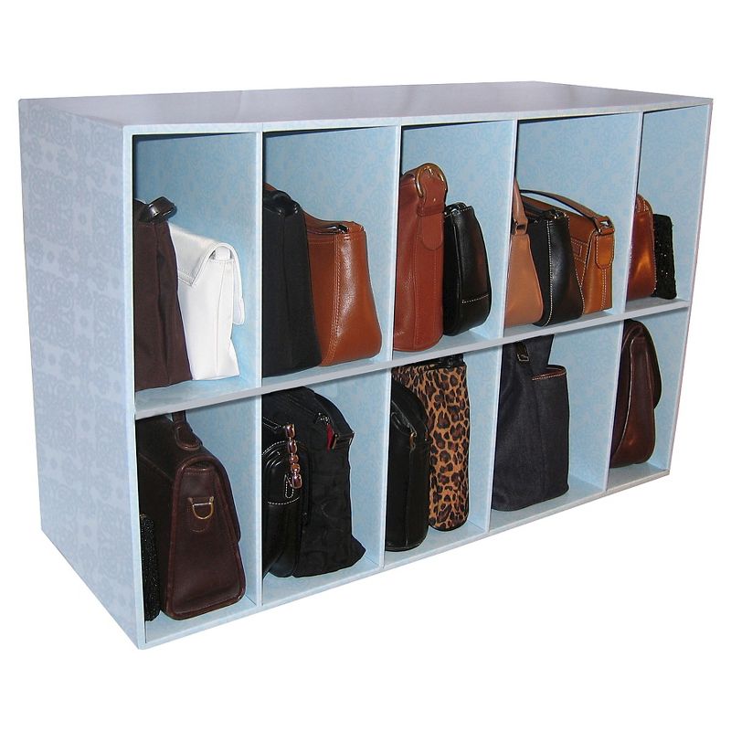 Luxury Living Park-a-Purse Organizer Blue