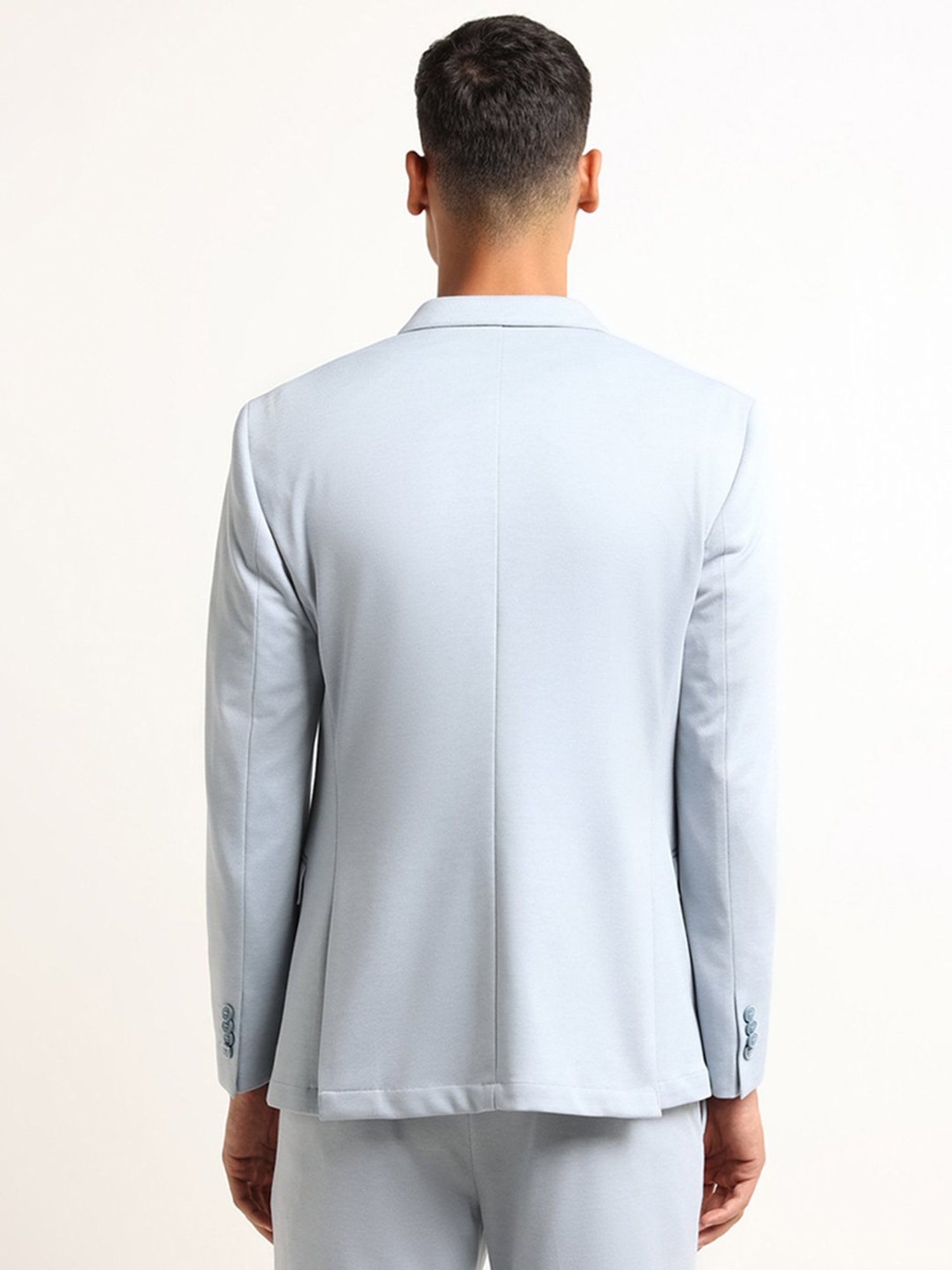 WES Formals by Westside Blue Slim-Fit Blazer