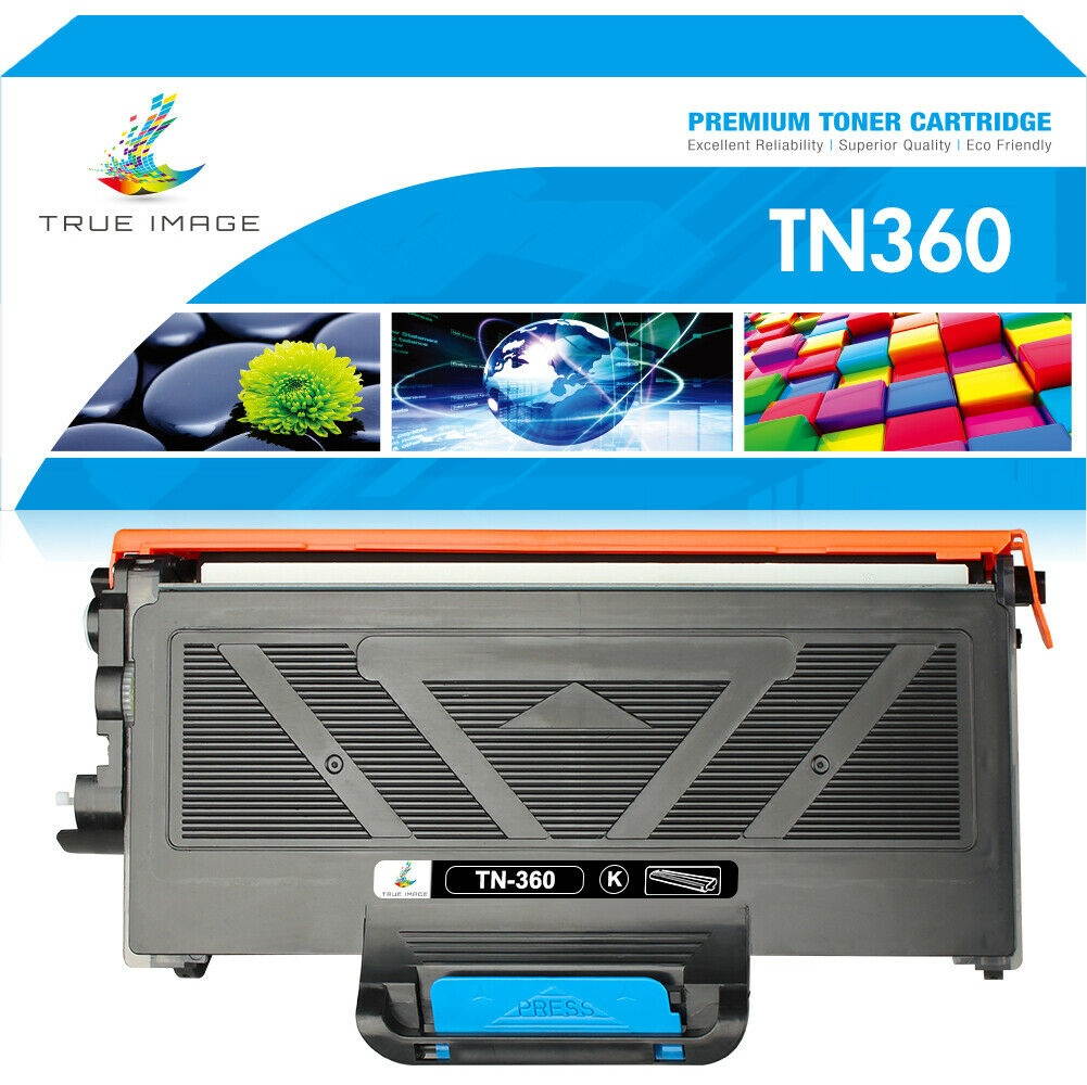 1Pk Tn360 Toner Cartridge Compatible For Brother Hl-2140 2170W Mfc-7340 7840W