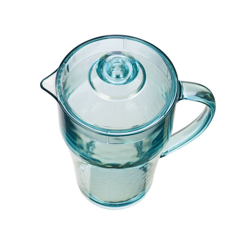 Felli Acrylic Iced Diamond Pitcher 2L - Blue