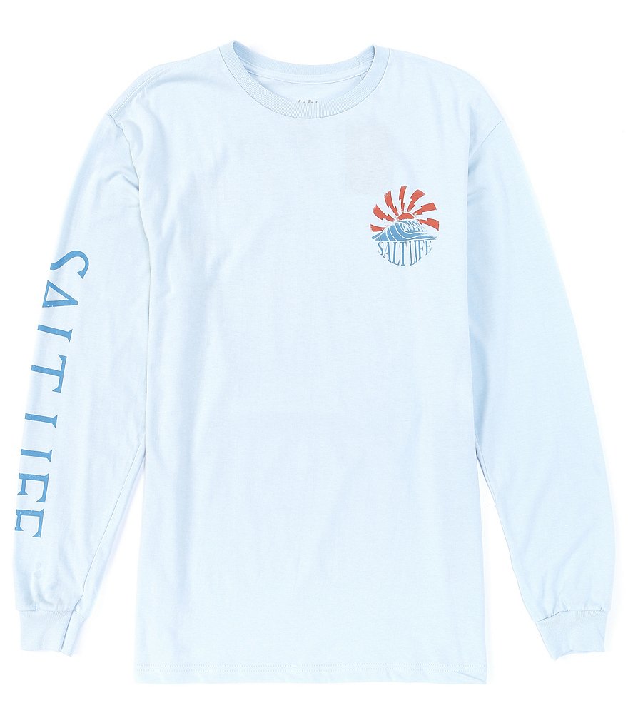 Salt Life Rising Sun Rays Long-Sleeve Tee