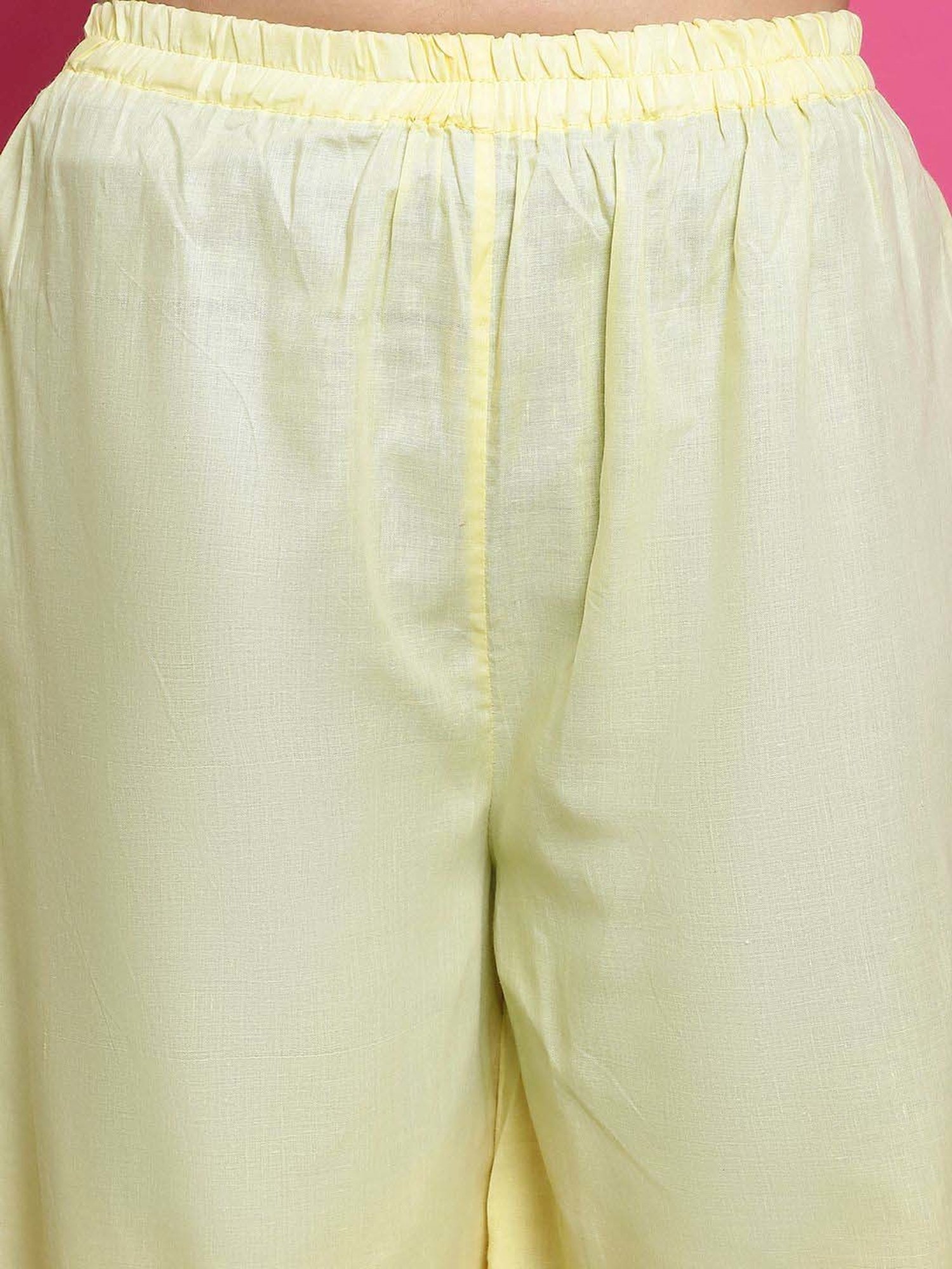 Stylee LIFESTYLE Yellow Printed Unstitched Dress Material