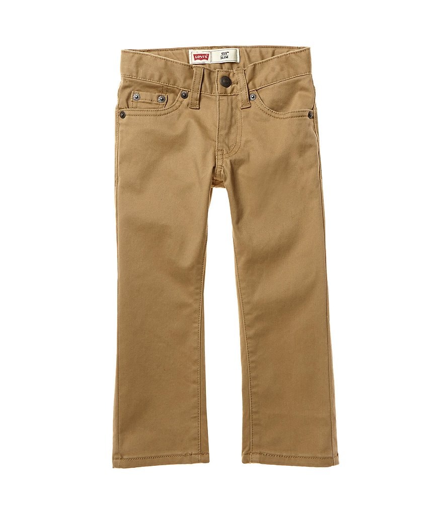 Class Club Little Boys 2T-7 Modern Fit Comfort Stretch Synthetic Pants