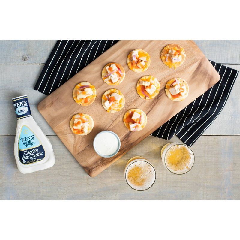 Ken's Steak House Lite Chunky Blue Cheese Dressing - 16fl oz