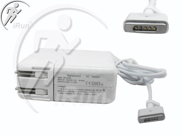 45 Watt 14.85V 3.05A AC Adapter Charger for Apple MacBook Air 45W Replacment Magsafe 2 (T Shape) A1435/A1436