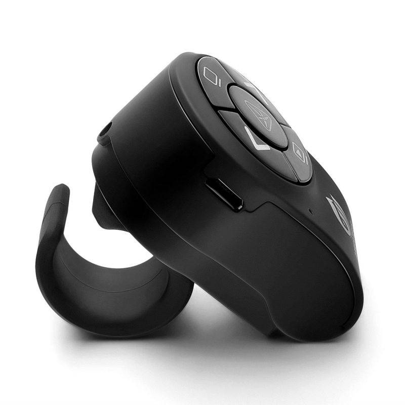 Vesine 2.4GHz RF Wireless Presenter with USB Receiver Red Light Professional PowerPoint PPT Clicker Presentation Remote Control Pointer Pen Support Hyperlink Volume Control Rechargeable for School & O